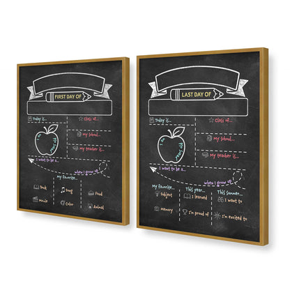 [Color:Polished Gold], Picture of art in a Polished Gold frame at an angle