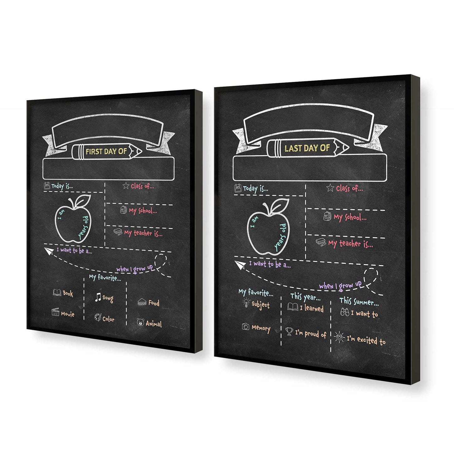 [Color:Satin Black], Picture of art in a Satin Black frame at an angle