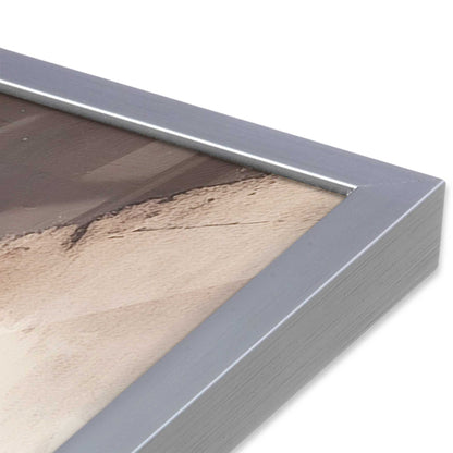 [Color:Polished Chrome], Picture of art in a Polished Chrome frame at an angle