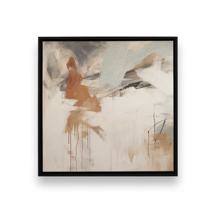 Earthy Brushtrokes Canvas Print, Set of 4