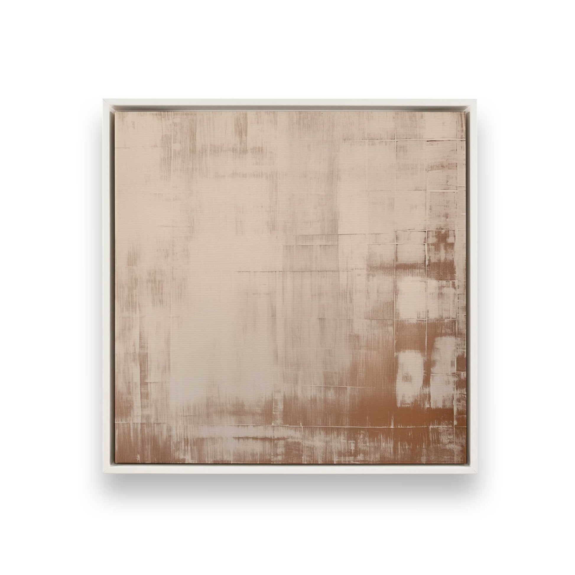 [Color:Opaque White], Picture of art in a White frame