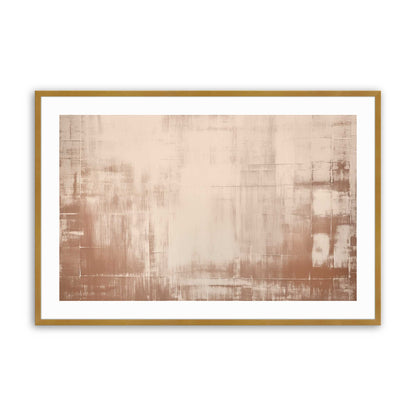 Soft Earth Brushstrokes Art Print, Set of 2