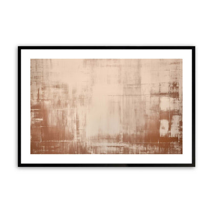 Soft Earth Brushstrokes Art Print, Set of 2