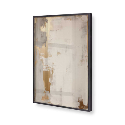 [Color:Weathered Zinc], Picture of art in a Weathered Zinc frame of the corner