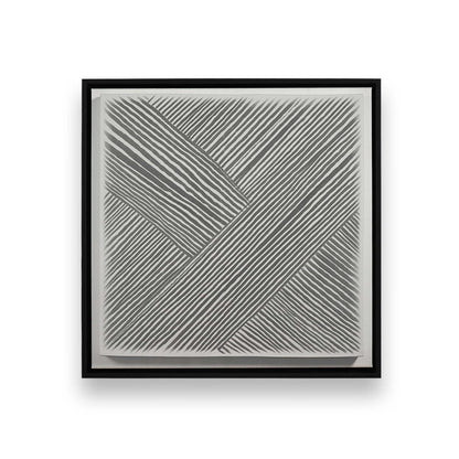 Stripes in Motion Canvas Print, Set of 4