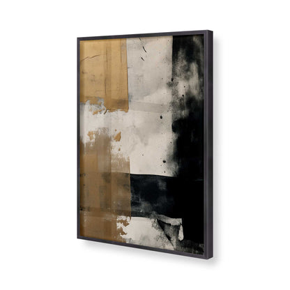 [Color:Weathered Zinc], Picture of art in a Weathered Zinc frame of the corner