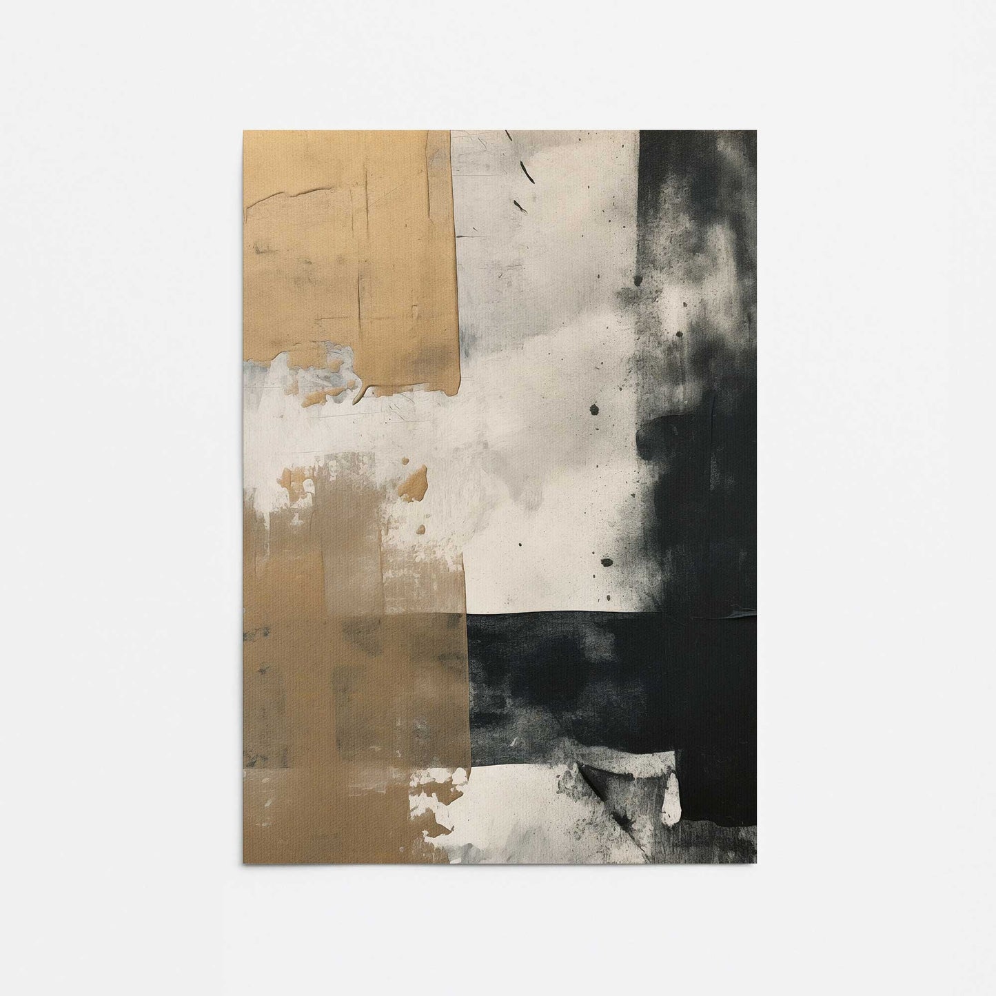 [color:Rolled Print], Picture of close up of art