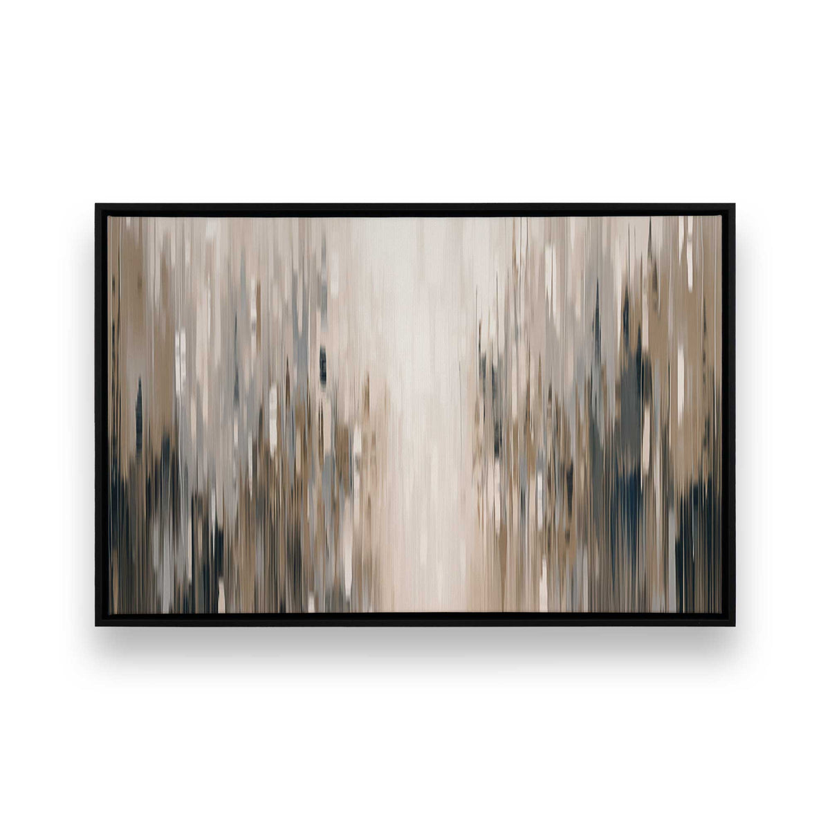 [Color:Satin Black], Picture of art in a Satin Black frame