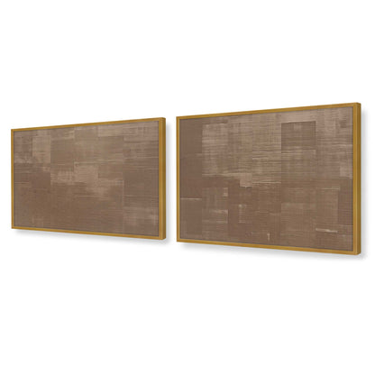 [Color:Polished Gold], Picture of art in a Polished Gold frame at an angle