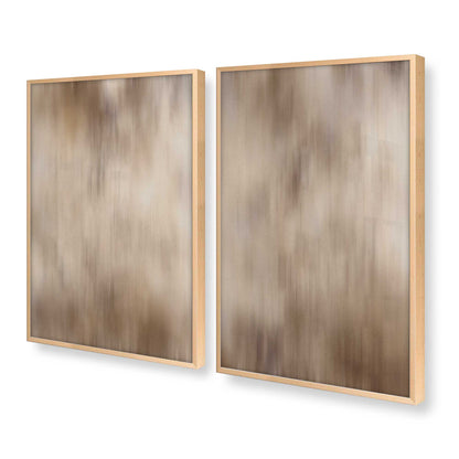 [Color:Raw Maple], Picture of art in a Raw Maple frame at an angle