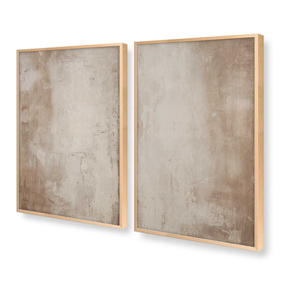 [Color:Raw Maple], Picture of art in a Raw Maple frame at an angle