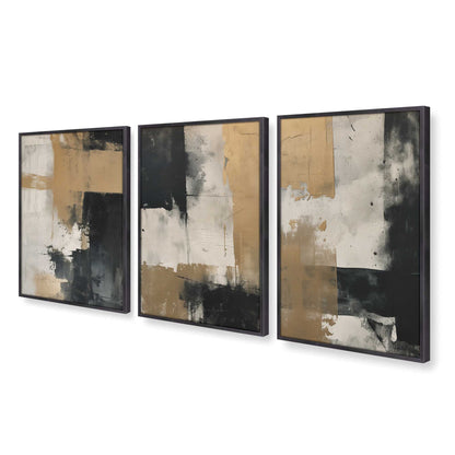 [Color:Weathered Zinc], Picture of art in a Weathered Zinc frame at an angle