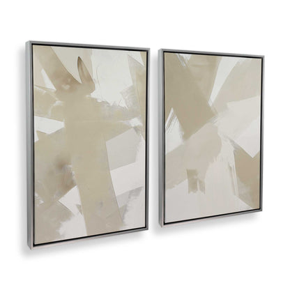 [Color:Polished Chrome], Picture of art in a Polished Chrome frame at an angle