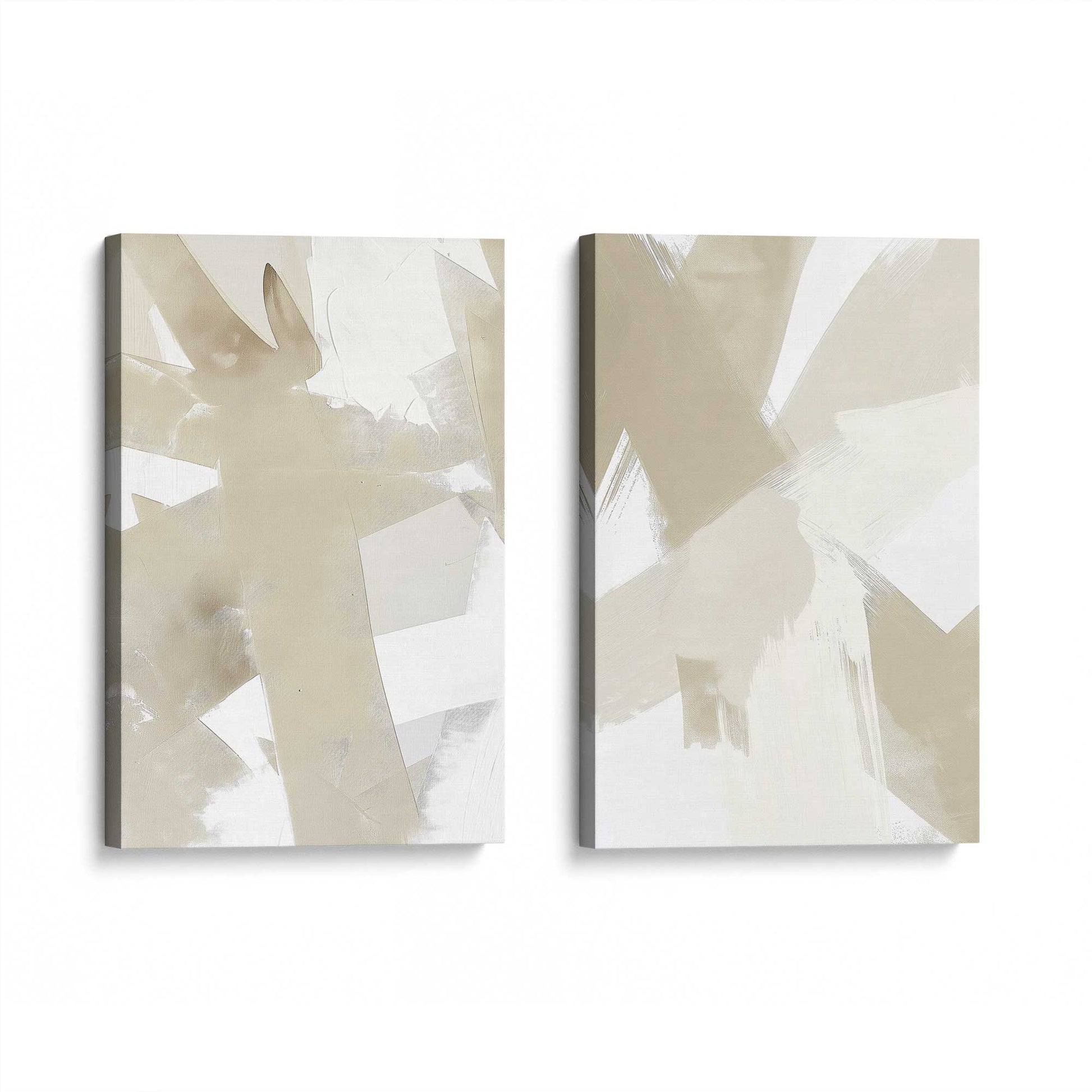 [Color:Stretched Canvas], Picture of art at an angle