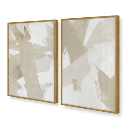 [Color:Polished Gold], Picture of art in a Polished Gold frame at an angle