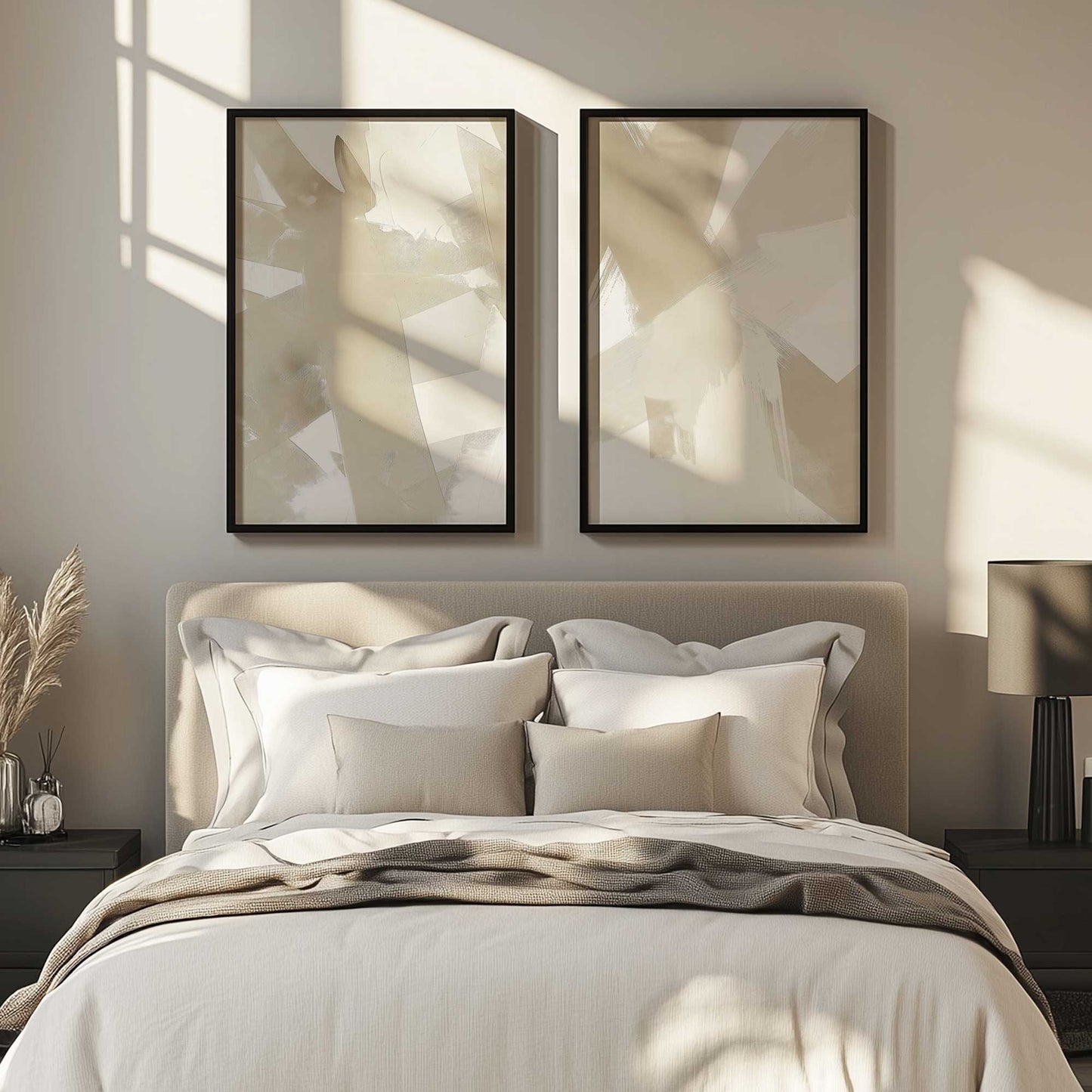 [Color:Satin Black], Picture of art in a Satin Black frame