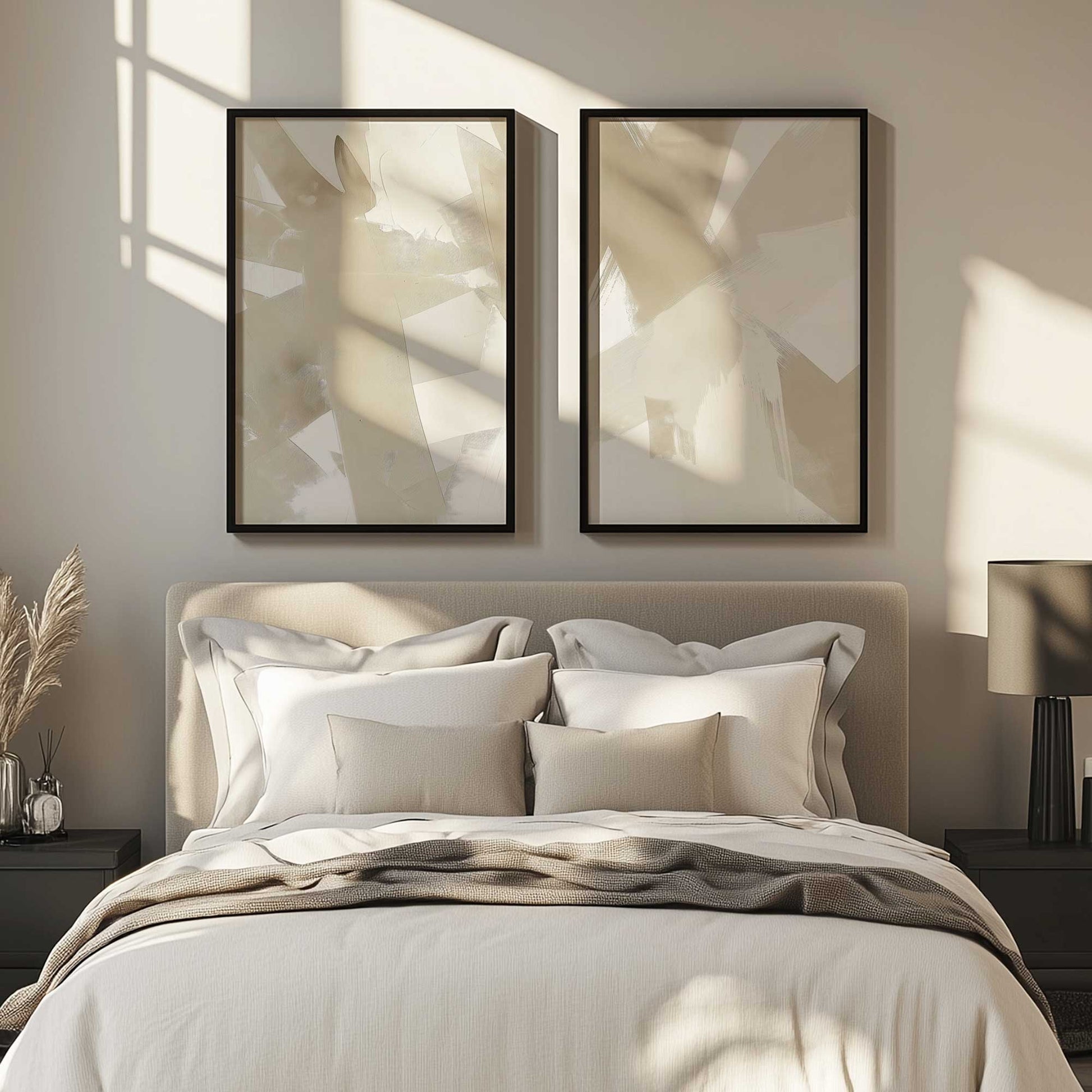 [Color:Satin Black], Picture of art in a Satin Black frame