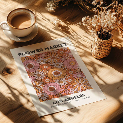 LA Flower Pop Art Print