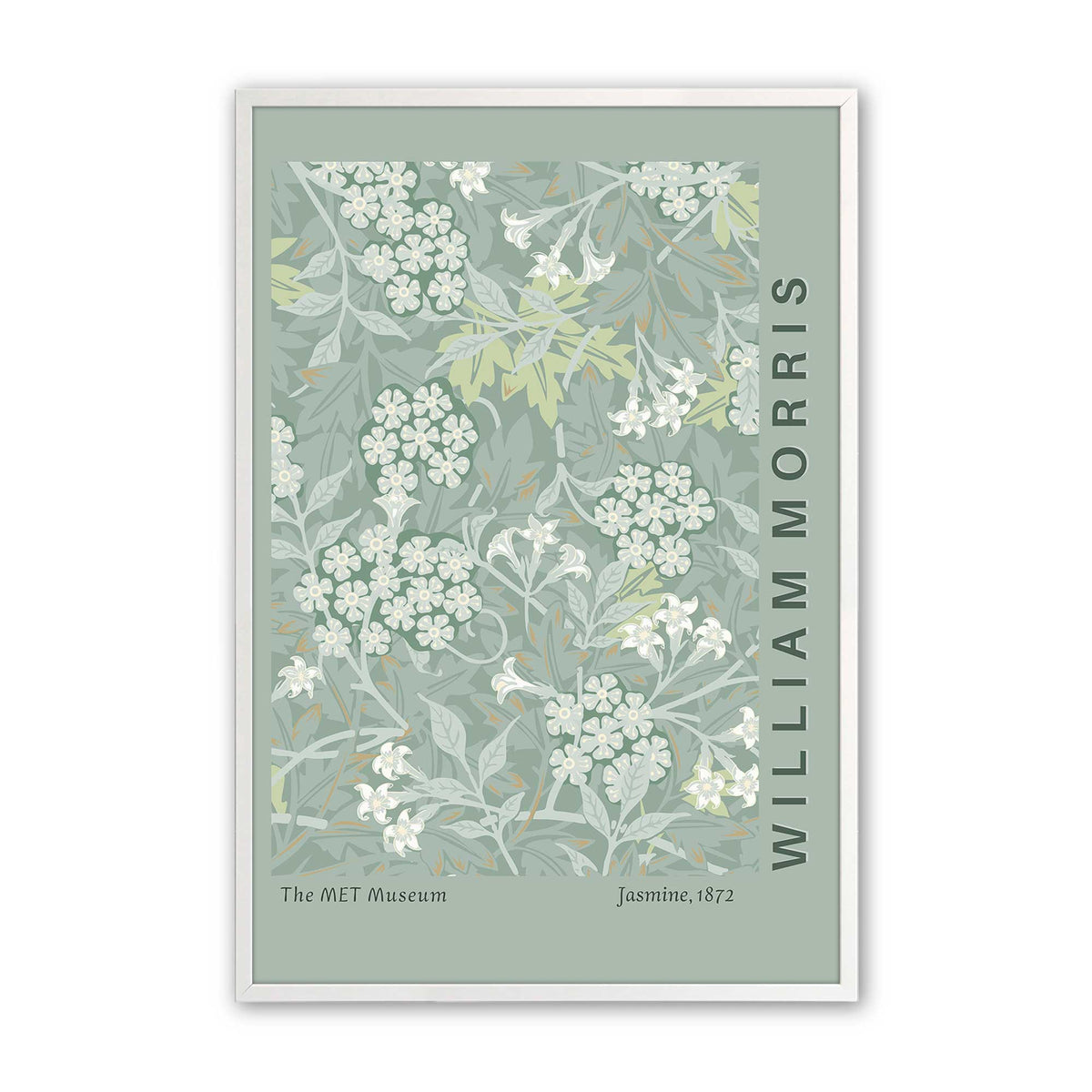 [Color:Opaque White], Picture of art in a Opaque White frame
