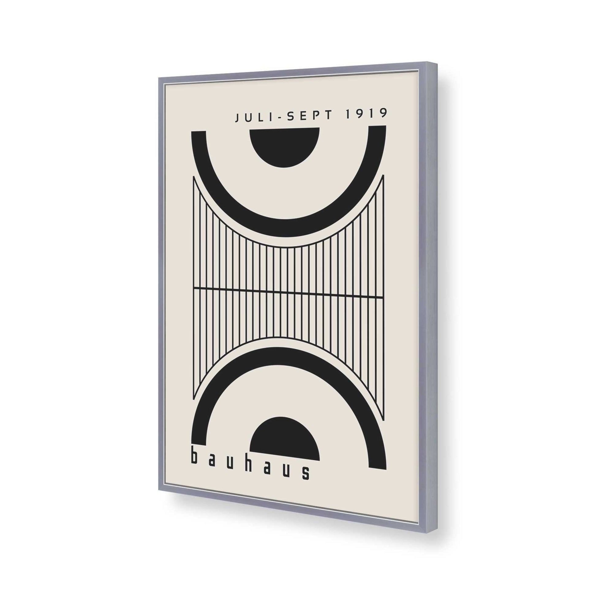 [Color:Polished Chrome], Picture of art in a Polished Chrome frame of the corner