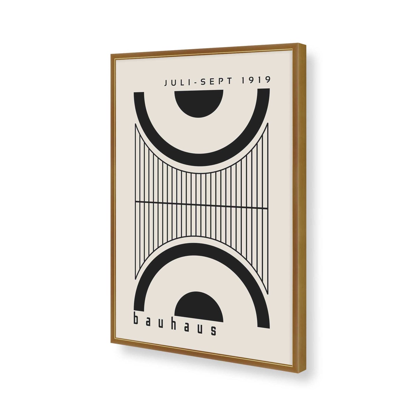 [Color:Polished Gold], Picture of art in a Polished Gold frame of the corner