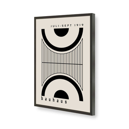 [Color:Satin Black], Picture of art in a Satin Black frame of the corner