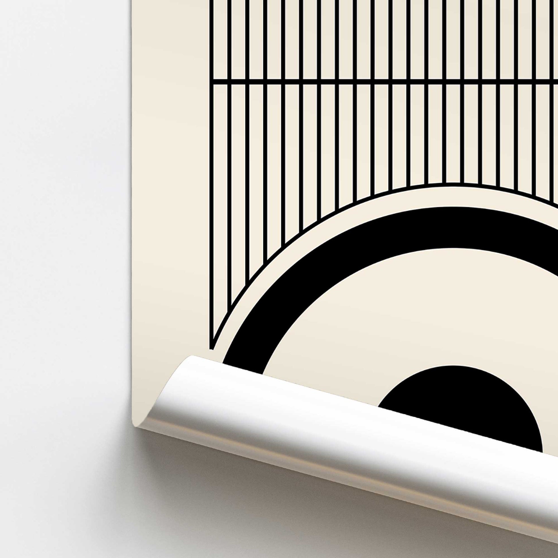 [color:Rolled Print], Picture of close up of art