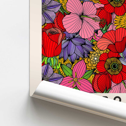 [color:Rolled Print], Picture of close up of art
