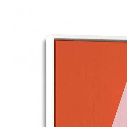 [Color:Opaque White], Picture of art in a White frame at an angle
