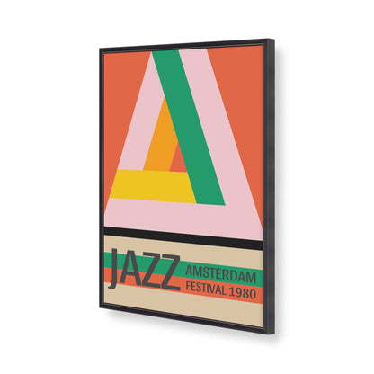 [Color:Weathered Zinc], Picture of art in a Weathered Zinc frame of the corner