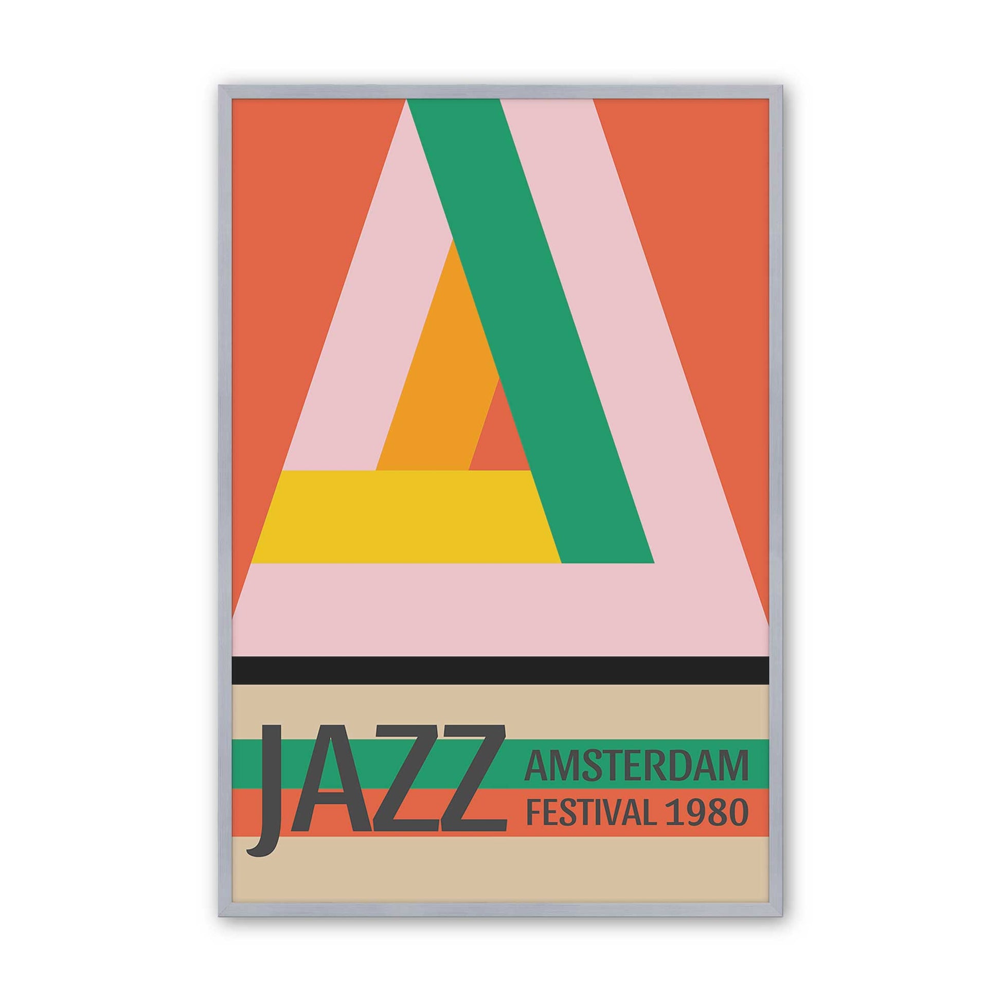 [Color:Polished Chrome], Picture of art in a Polished Chrome frame
