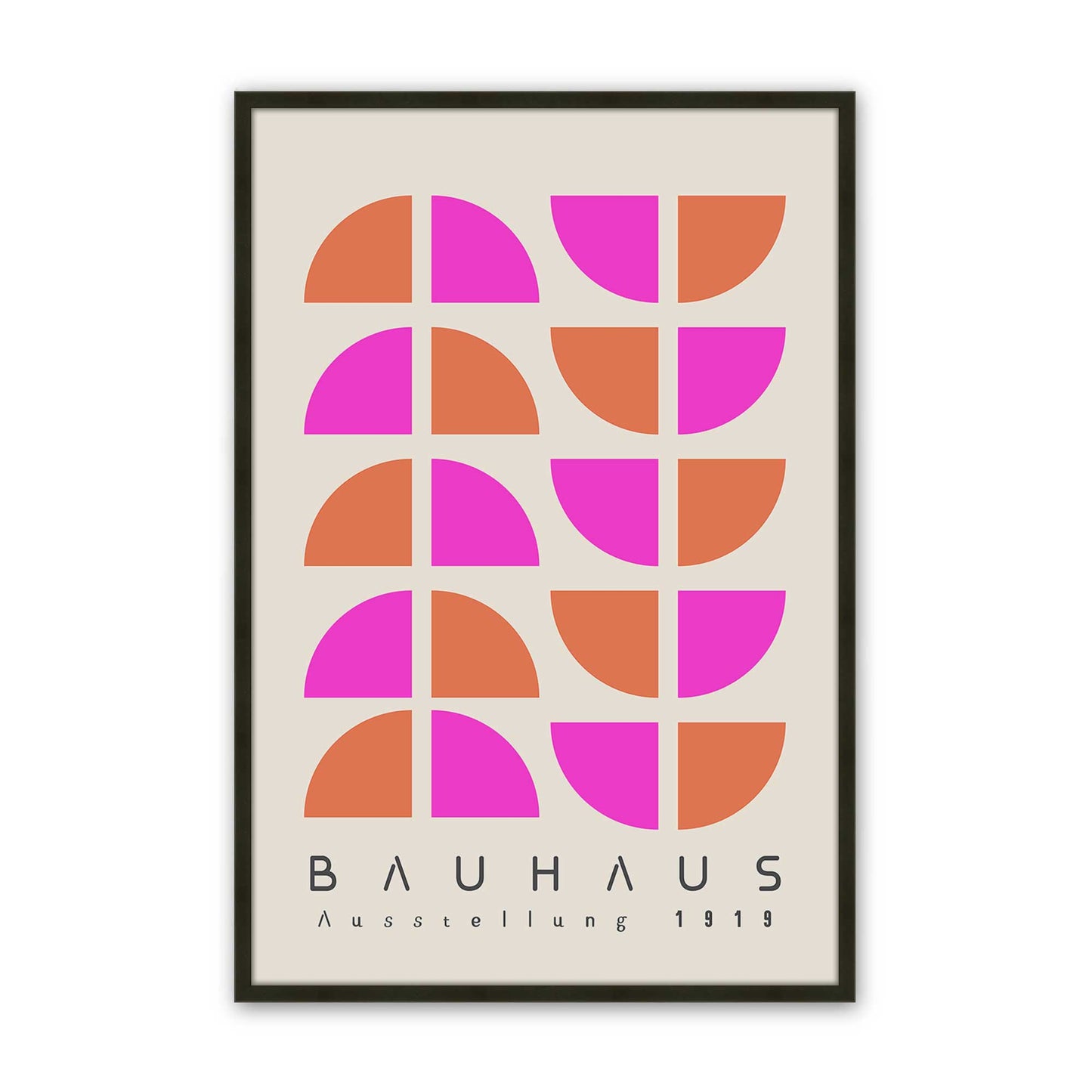 [Color:Satin Black], Picture of art in a Satin Black frame