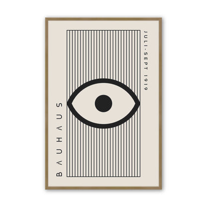 [Color:Brushed Gold], Picture of art in a Brushed Gold frame