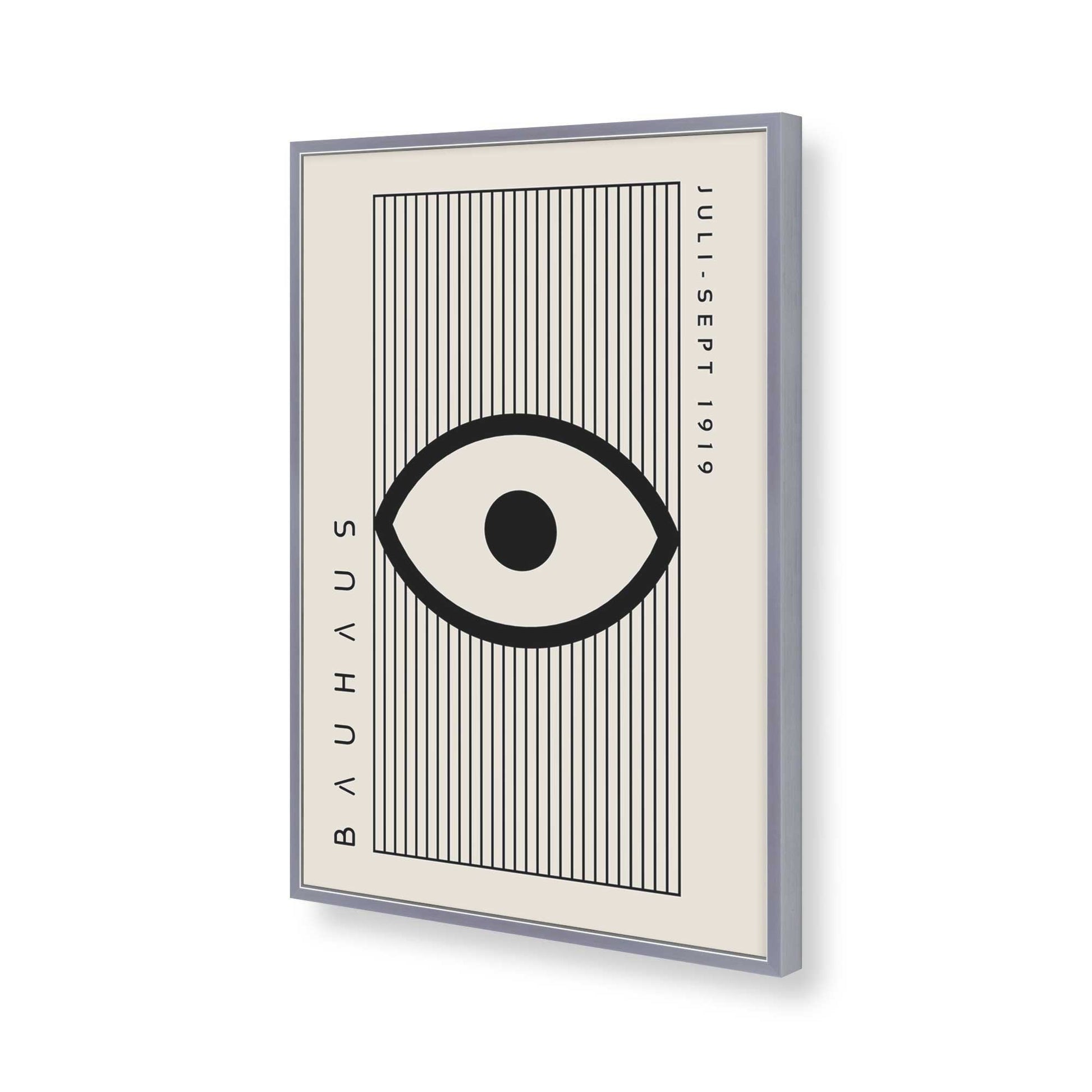 [Color:Polished Chrome], Picture of art in a Polished Chrome frame of the corner