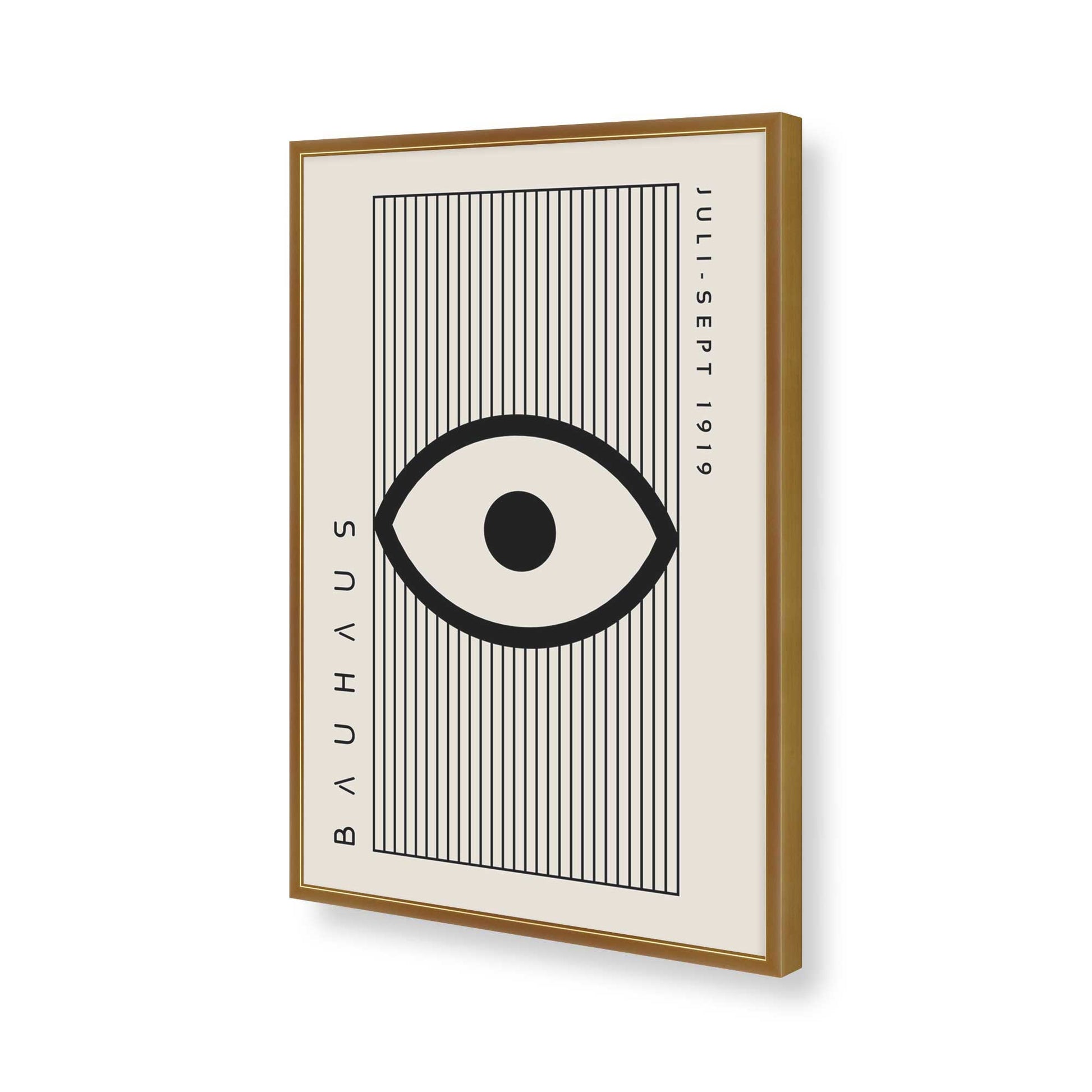 [Color:Polished Gold], Picture of art in a Polished Gold frame of the corner