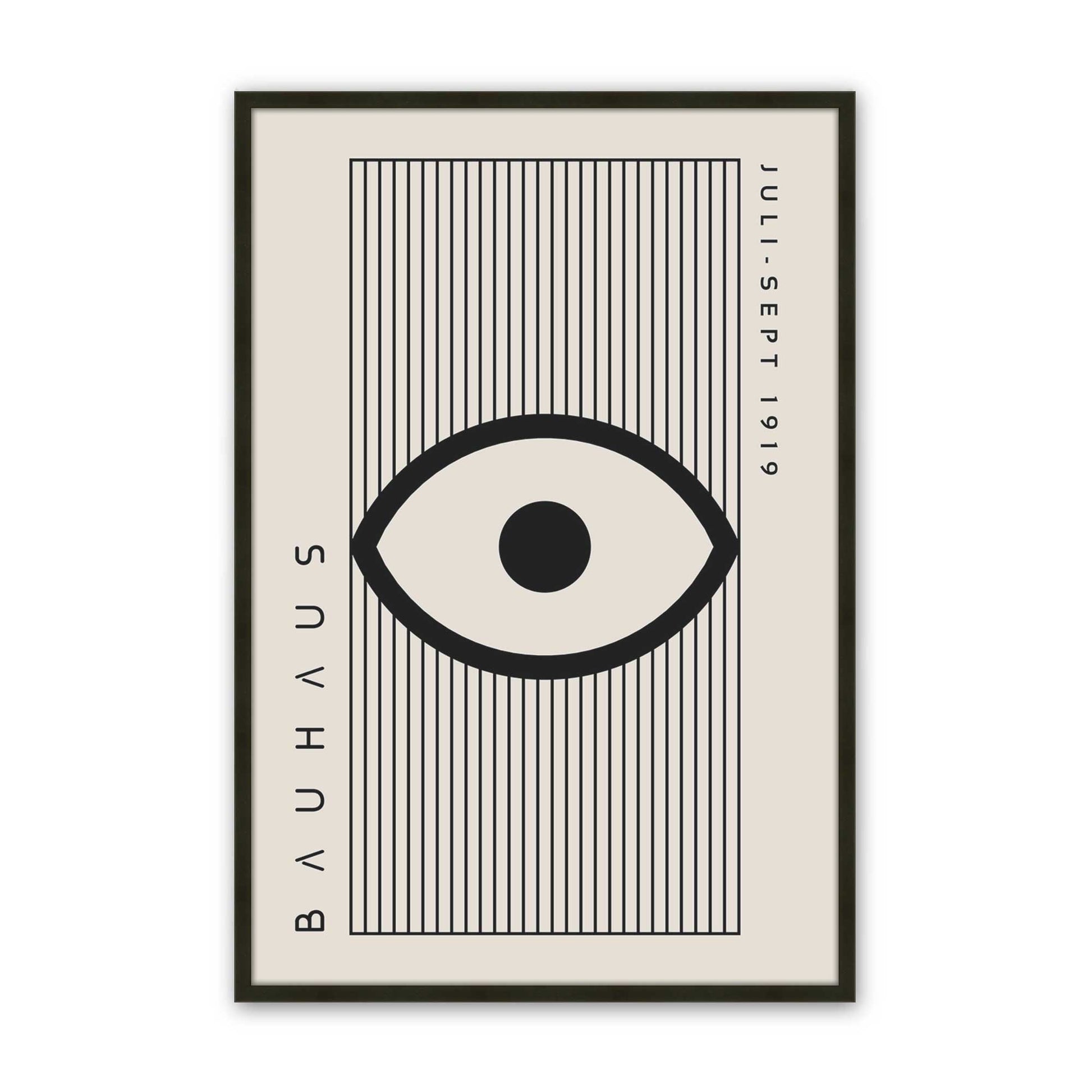 [Color:Satin Black], Picture of art in a Satin Black frame