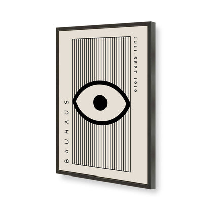 [Color:Satin Black], Picture of art in a Satin Black frame of the corner