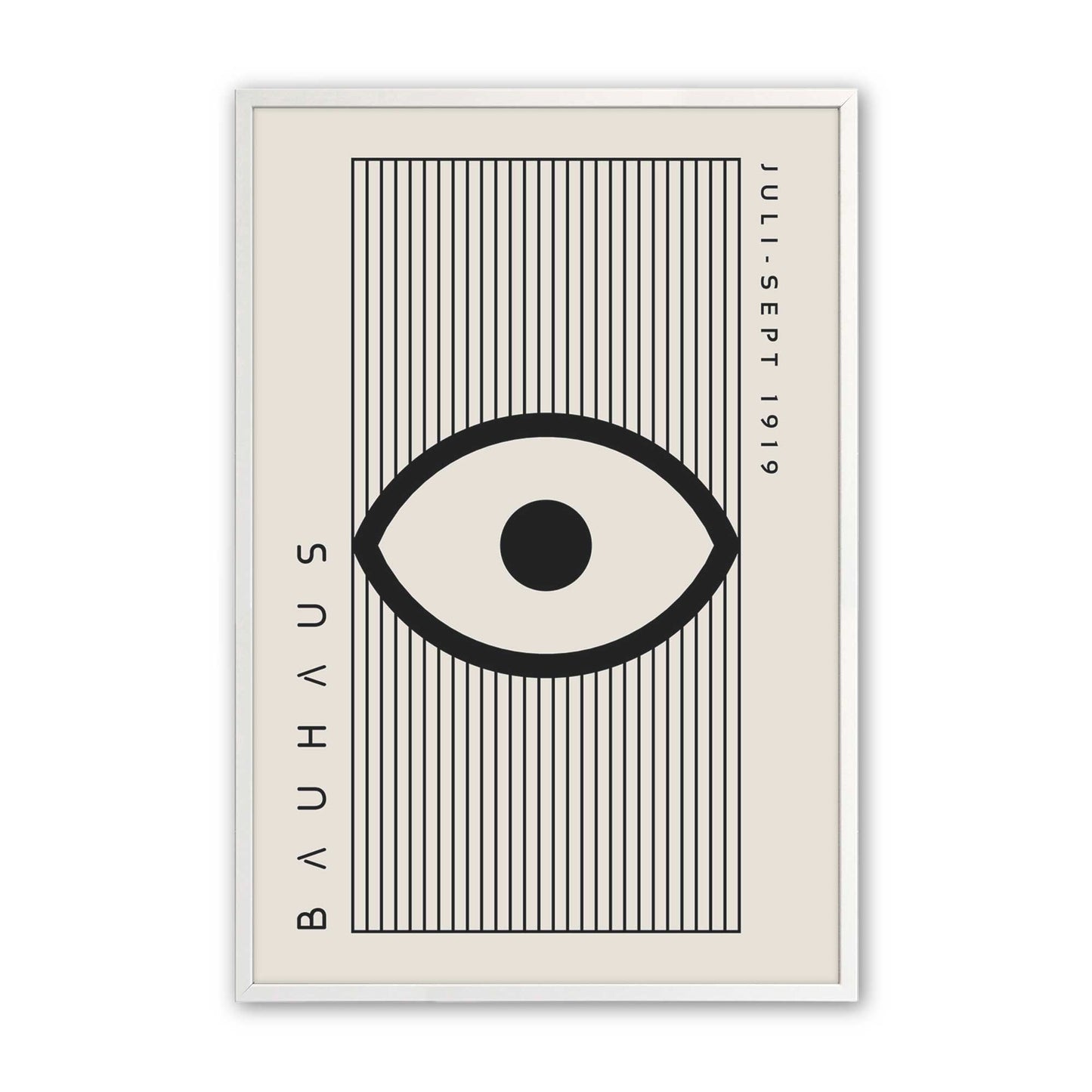 [Color:Opaque White], Picture of art in a Opaque White frame