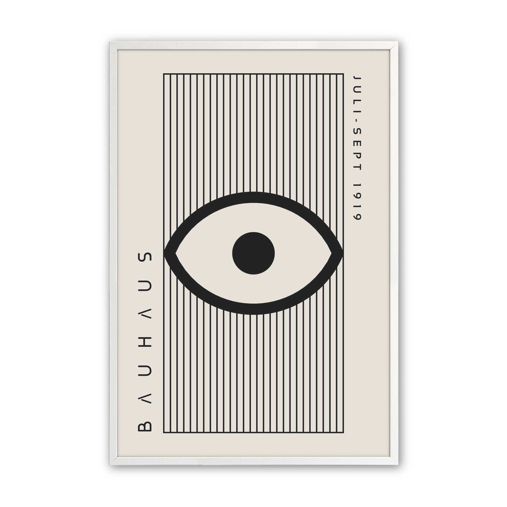 [Color:Opaque White], Picture of art in a Opaque White frame