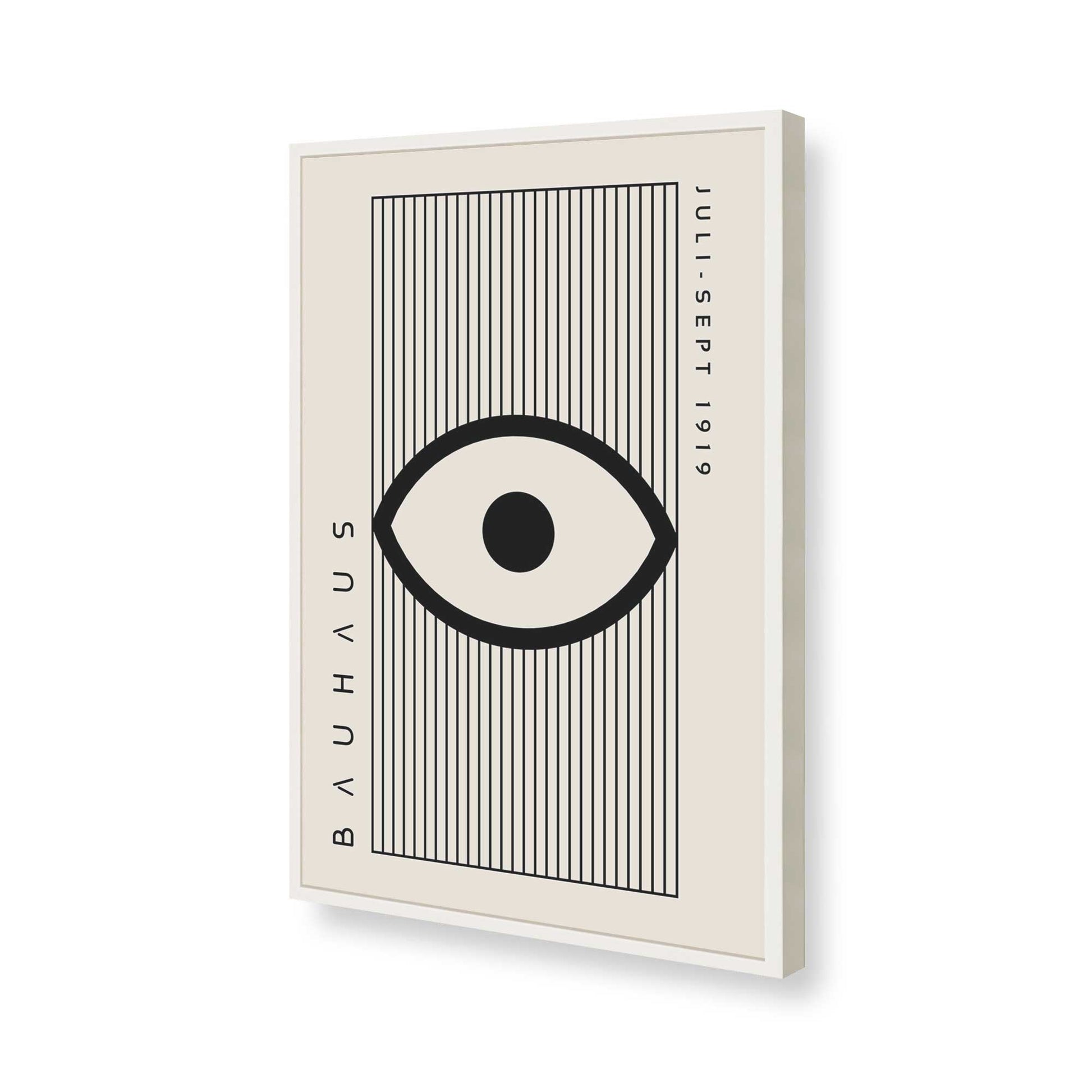 [Color:Opaque White], Picture of art in a Opaque White frame of the corner