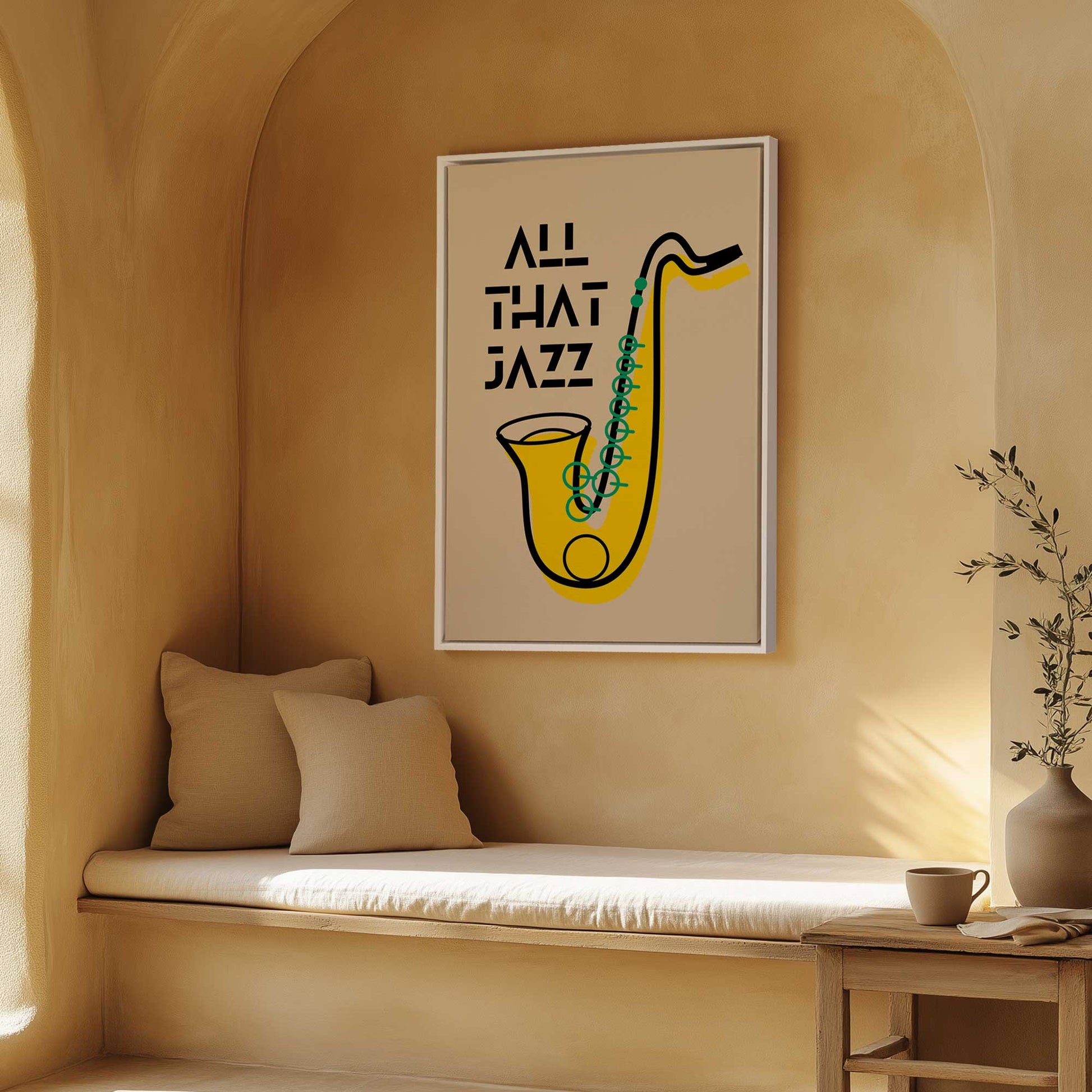 Picture of art in a room