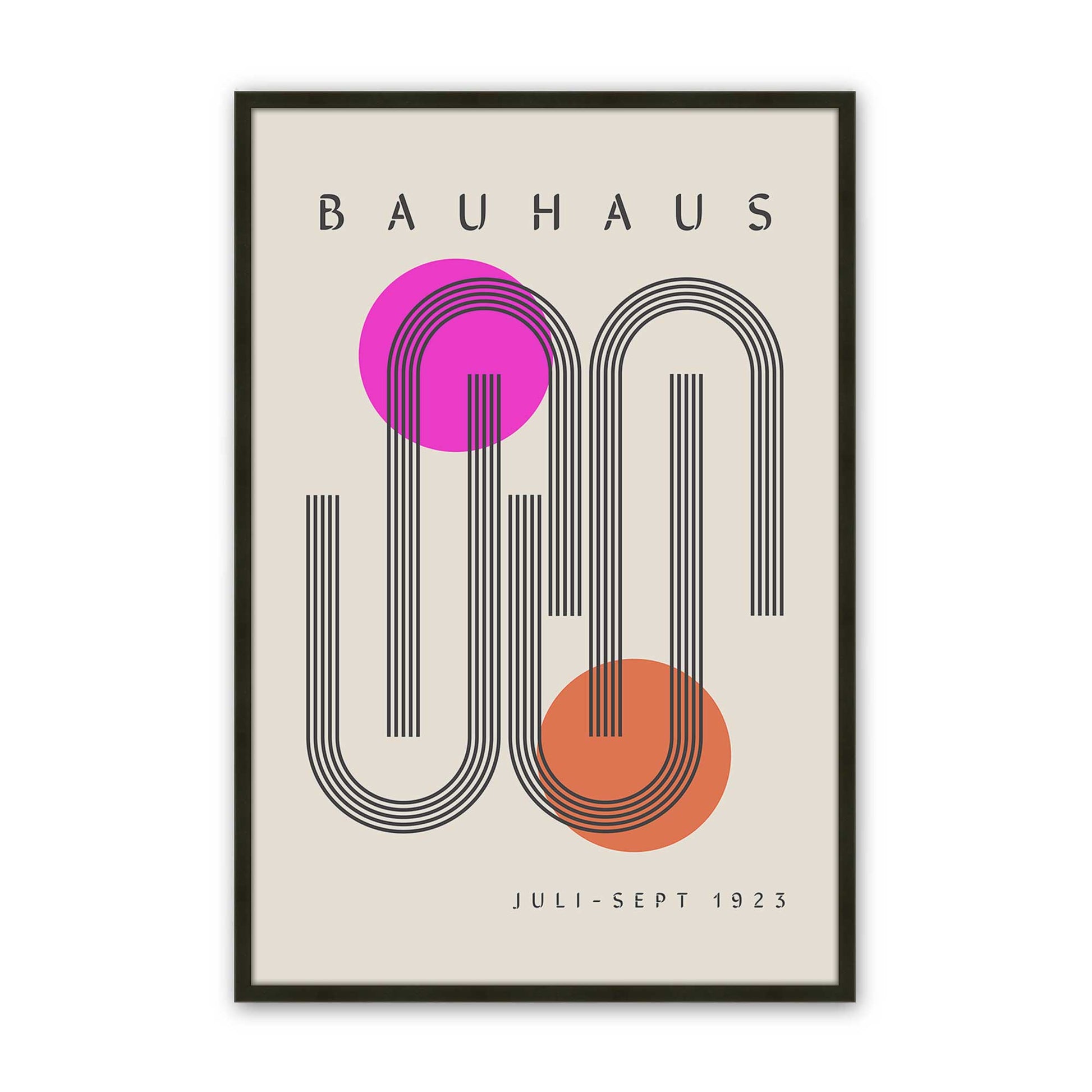 [Color:Satin Black], Picture of art in a Satin Black frame