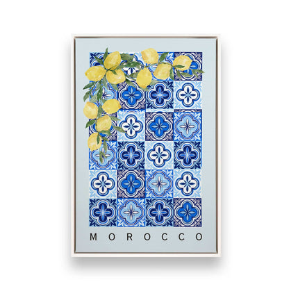 [Color:Opaque White], Picture of art in a White frame
