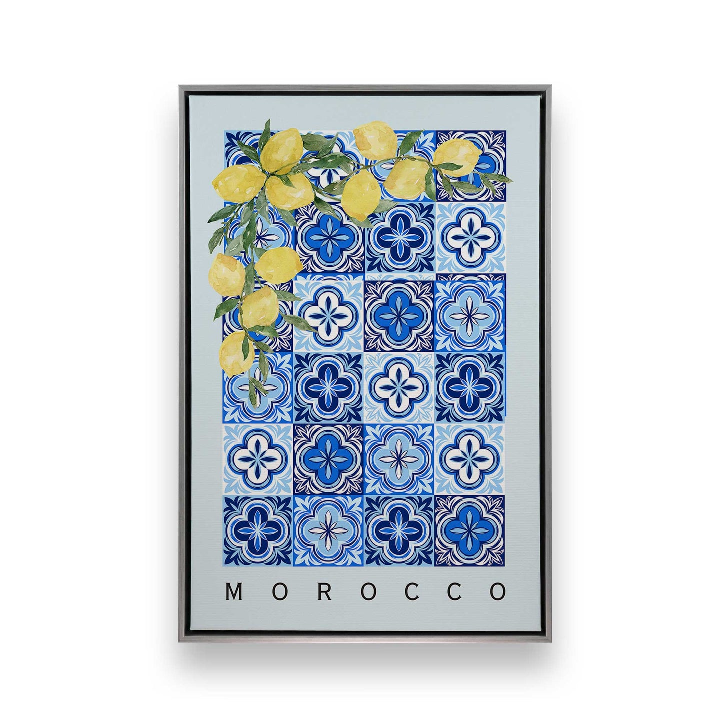 [Color:Polished Chrome], Picture of art in a Polished Chrome frame