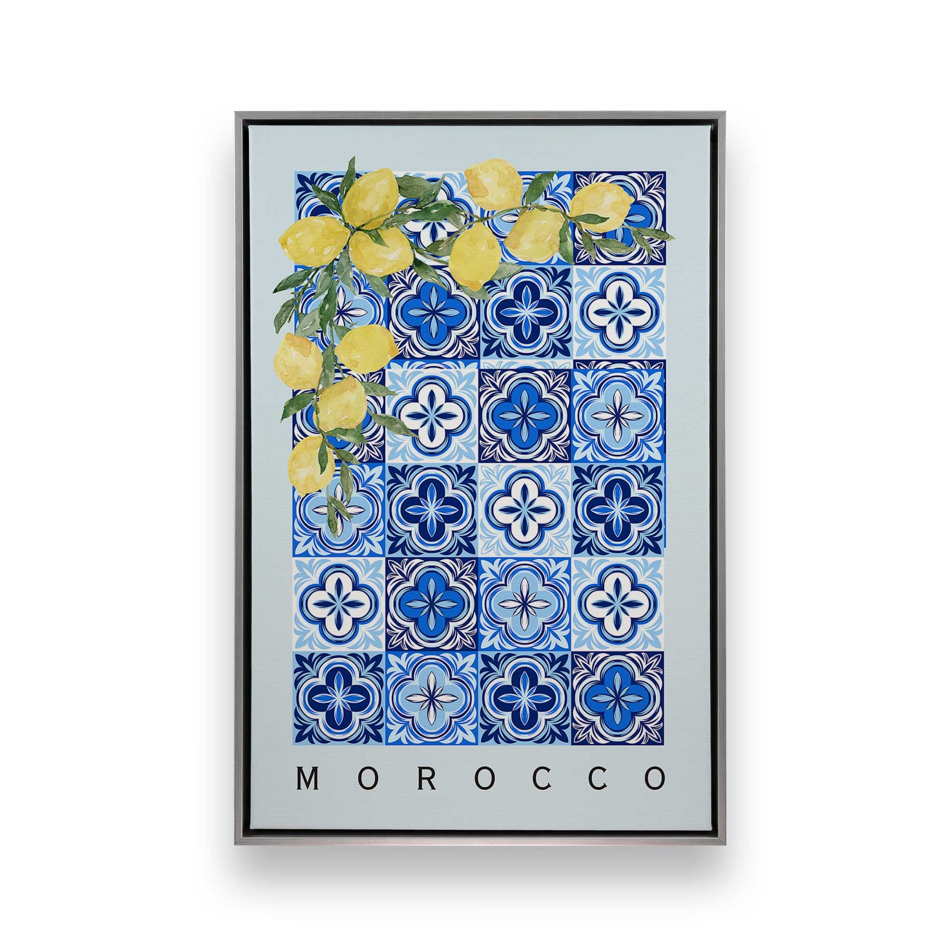 [Color:Polished Chrome], Picture of art in a Polished Chrome frame