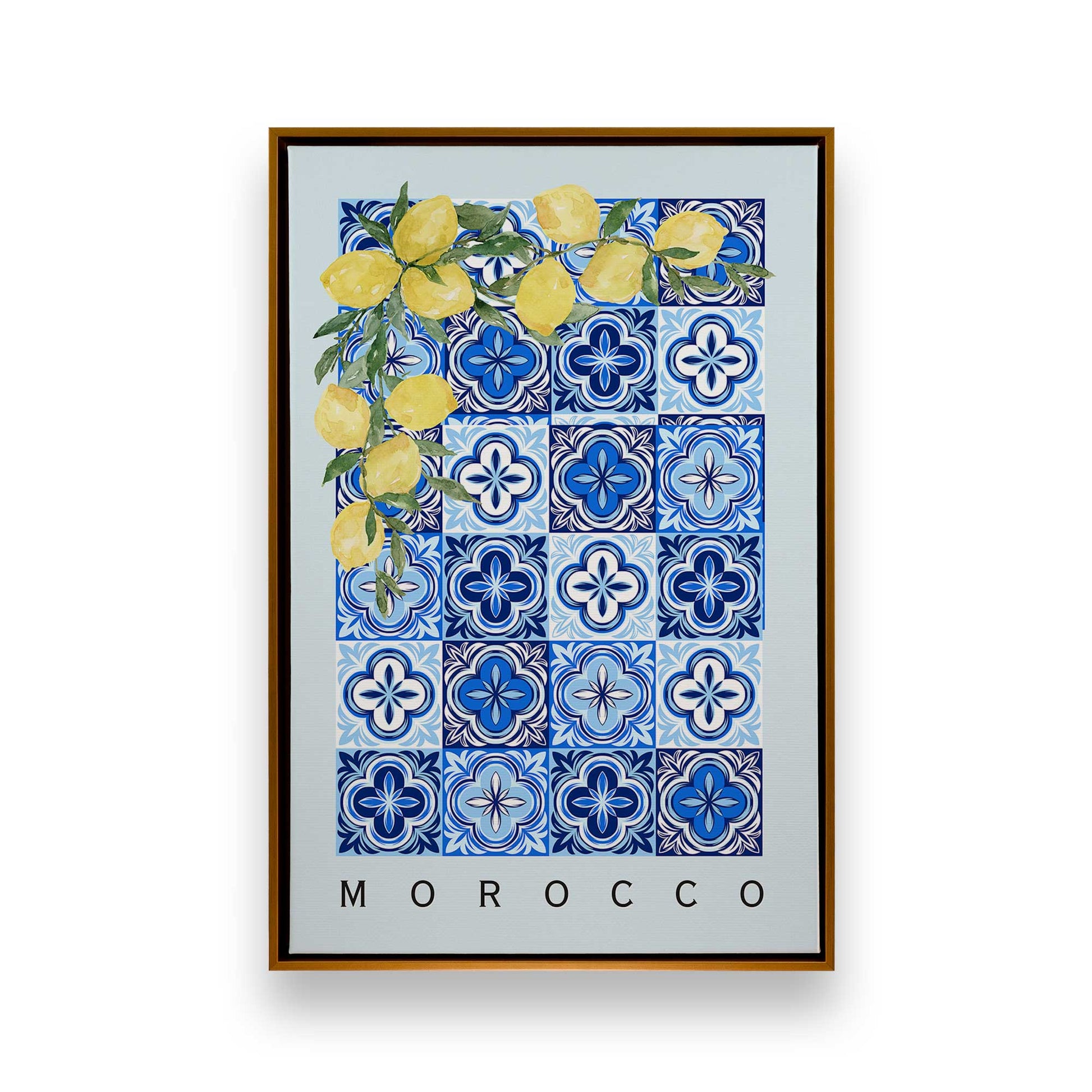 [Color:Polished Gold], Picture of art in a Polished Gold frame