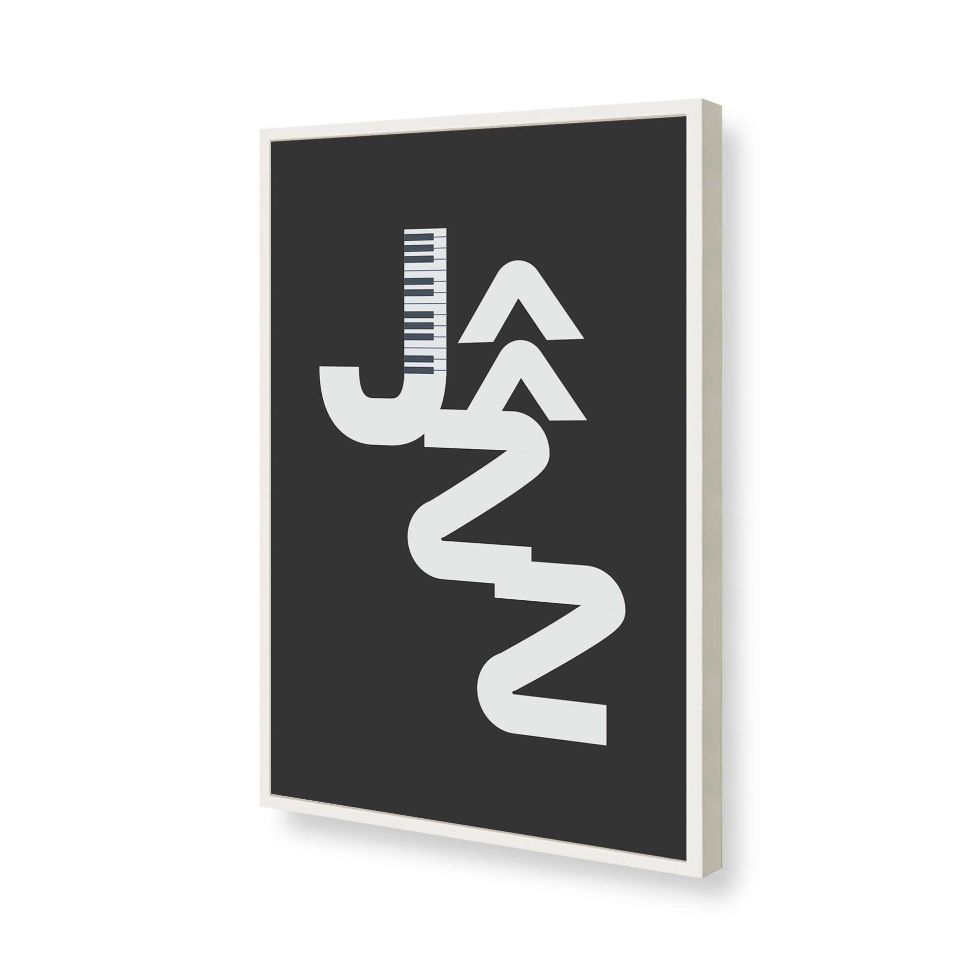 [Color:Opaque White], Picture of art in a Opaque White frame of the corner