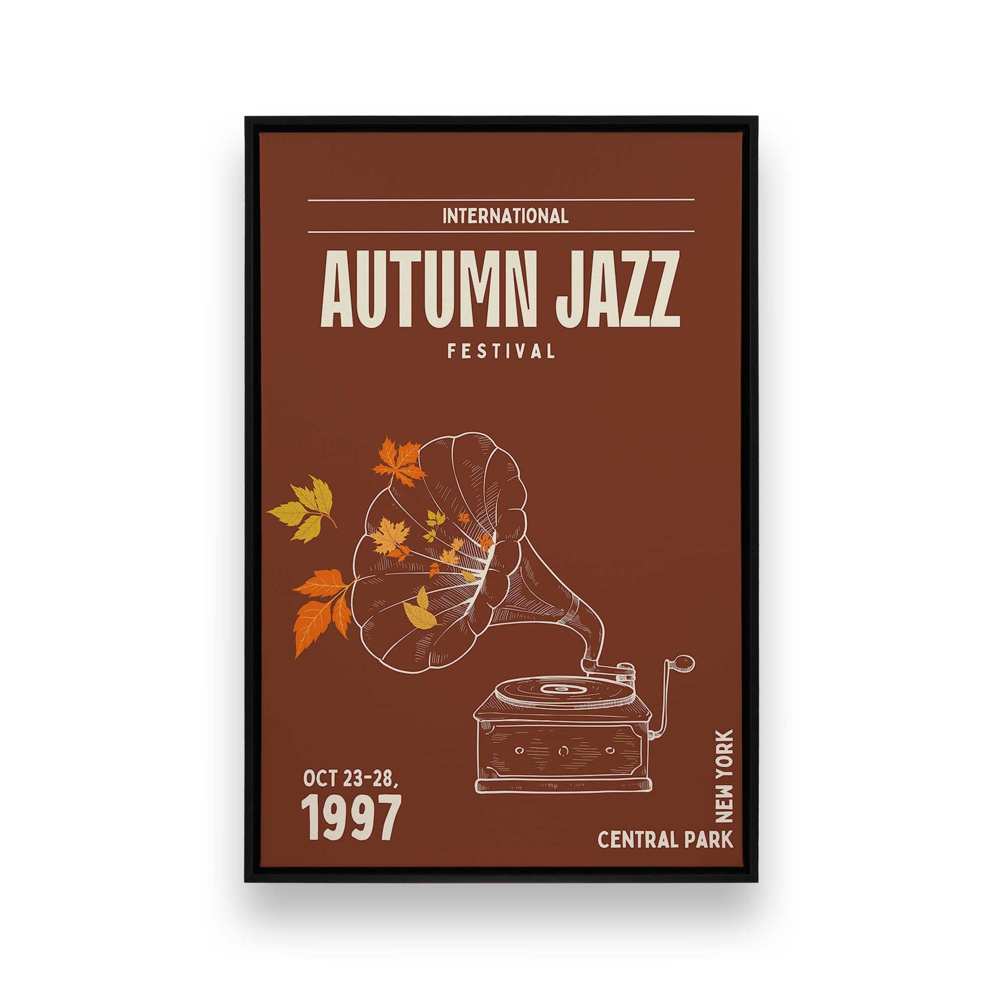 [Color:Satin Black], Picture of art in a Satin Black frame