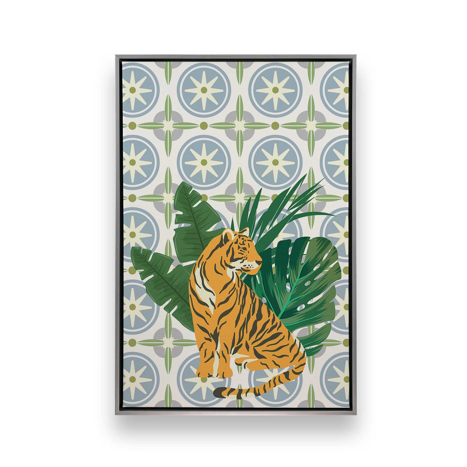 [Color:Polished Chrome], Picture of art in a Polished Chrome frame