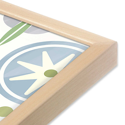 [Color:Raw Maple], Picture of art in a Raw Maple frame at an angle